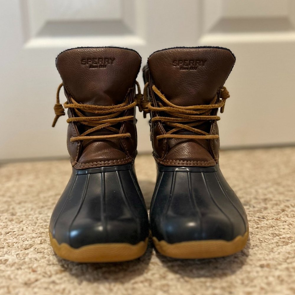 Girls Sperry Saltwater Duck Boot